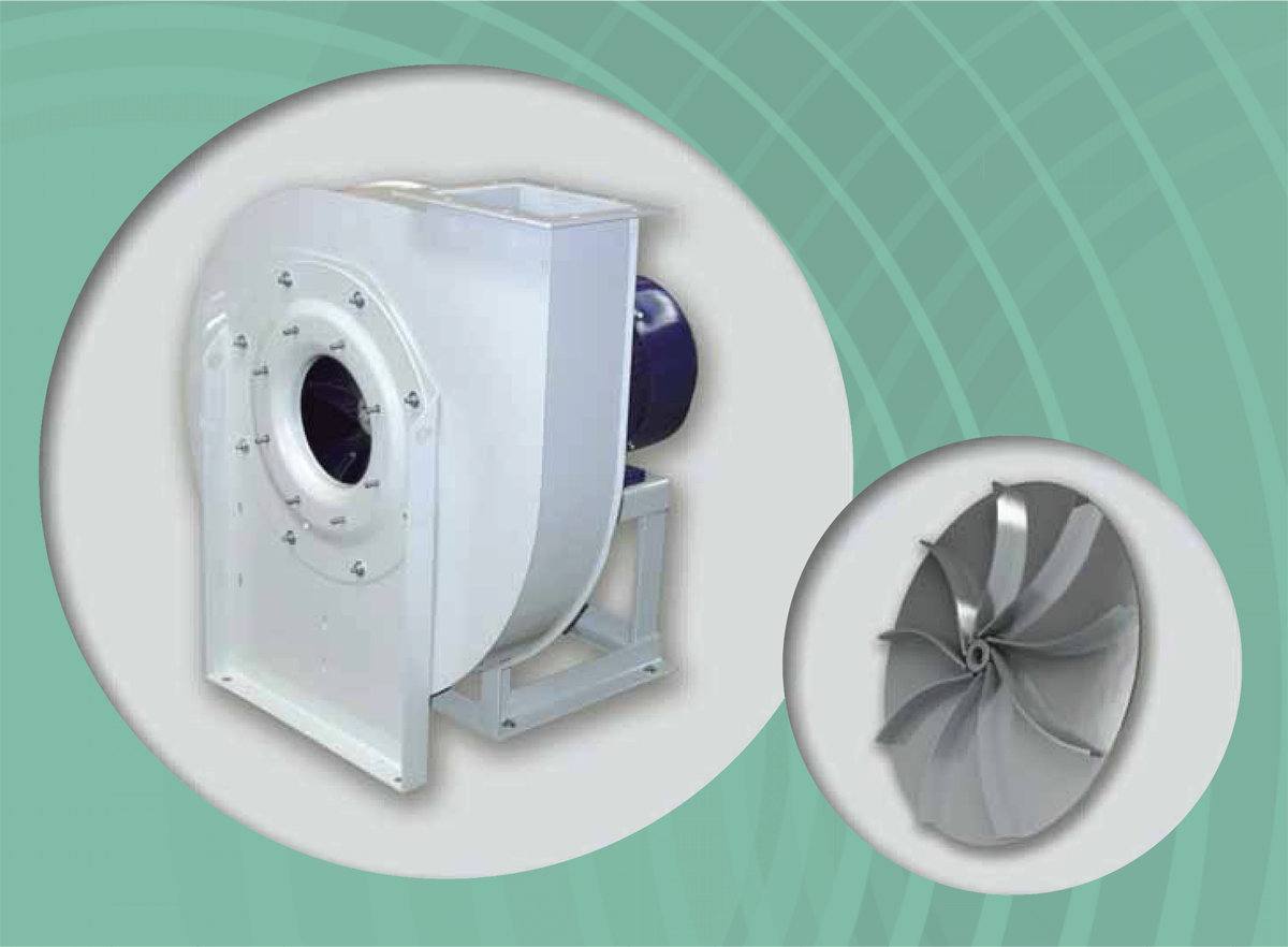 Řada ventilátoru typu ZB