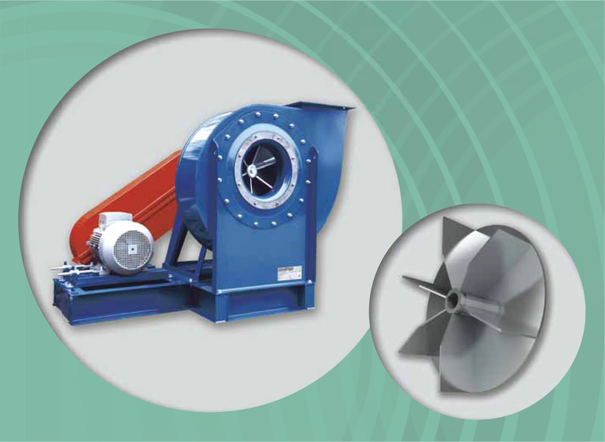 Řada ventilátoru typu ZC