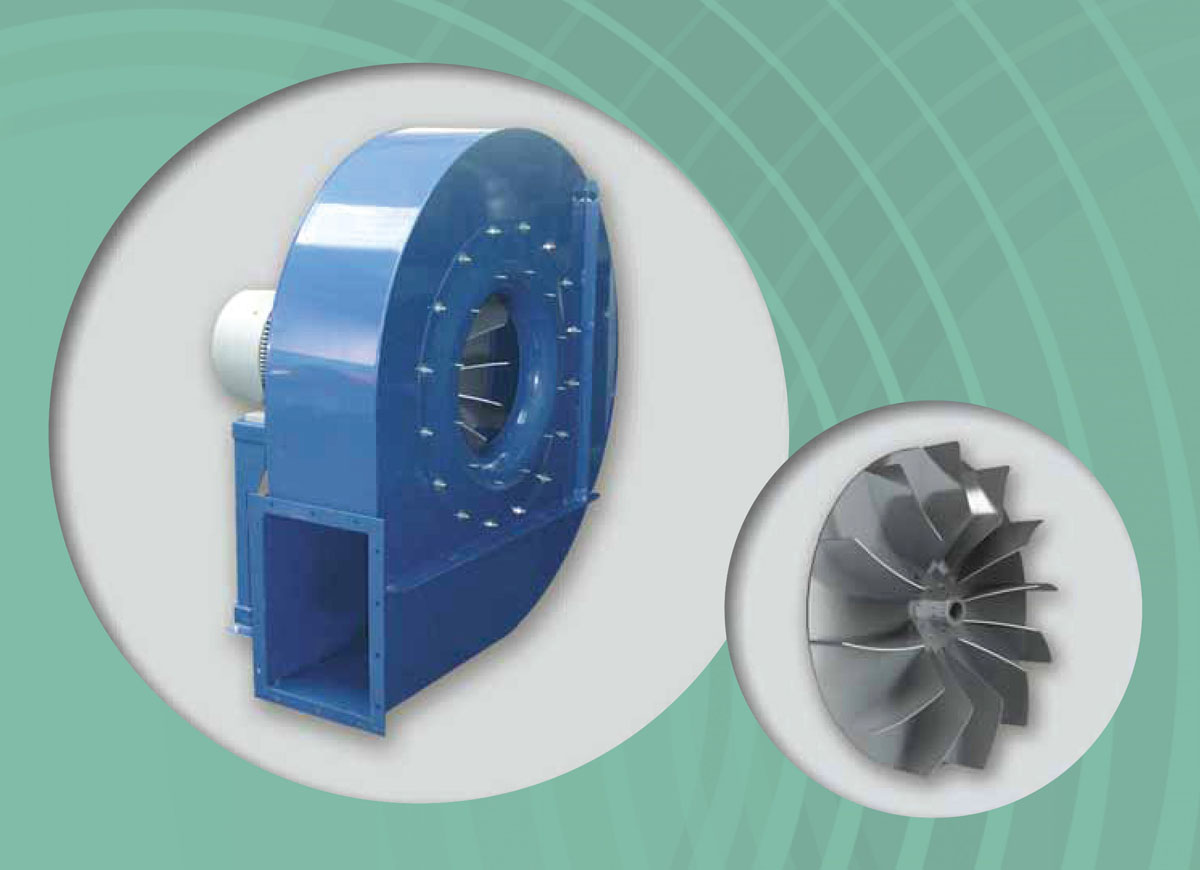 Řada ventilátoru typu ZD